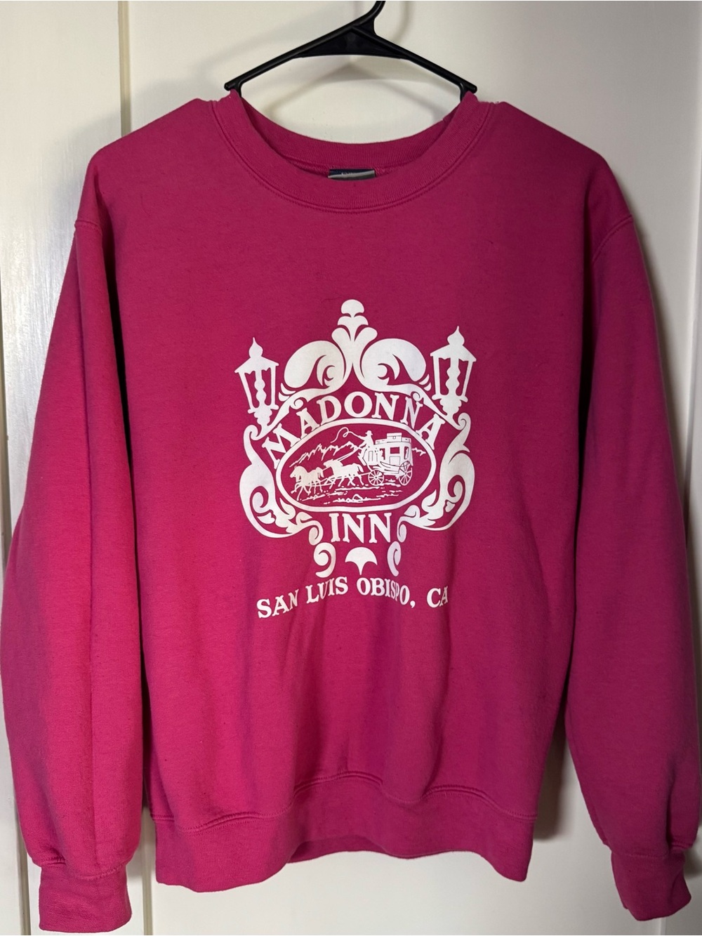 Hot Pink Madonna Inn Pullover Official Merch